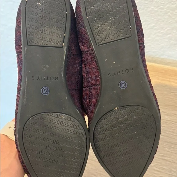 ROTHYS THE POINT WOMENS FLAT SHOES 8.5 - Picture 4 of 4